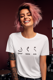 QAAF SEEN AIN Arabic Calligraphy T-Shirt